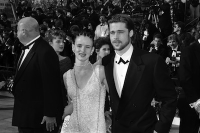Juliette Lewis and Brad Pitt