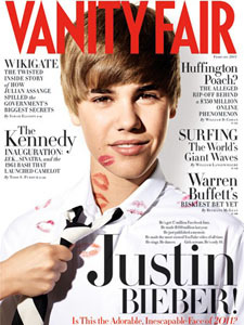 Justin Bieber, Vanity Fair