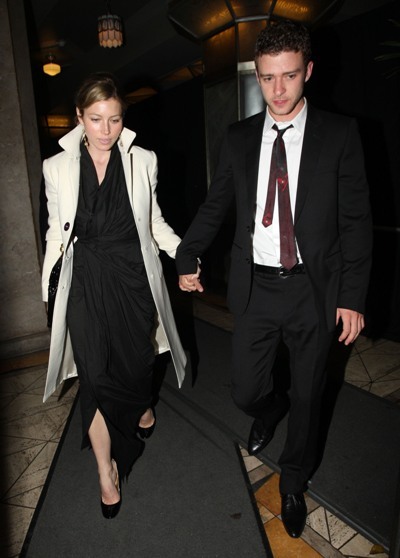 Justin Timberlake and Jessica Biel step out
