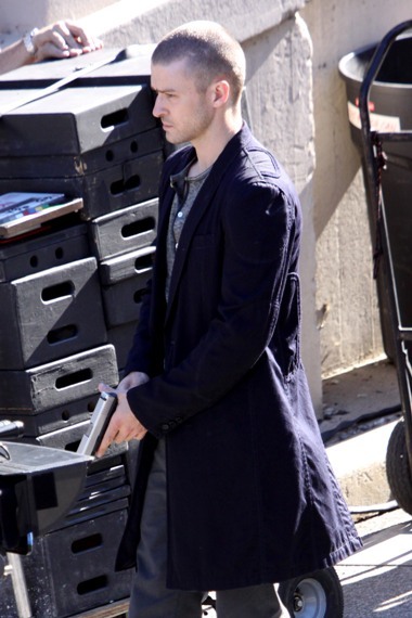 Justin Timberlake on Now set