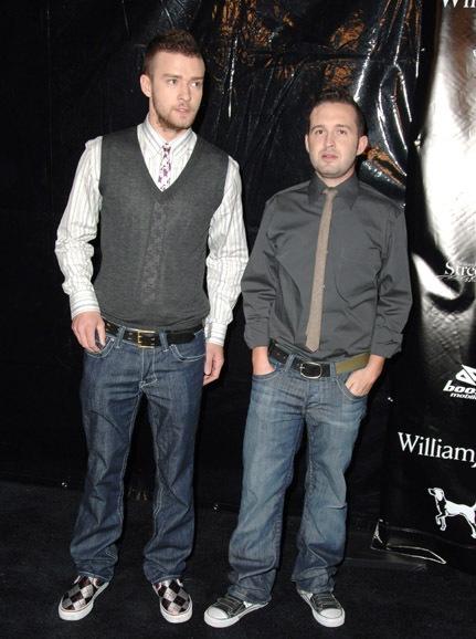 Justin Timberlake and Trace Ayala promote their William Rast clothing line
