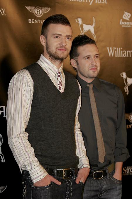 Justin Timberlake and Trace Ayala at Street Sexy
