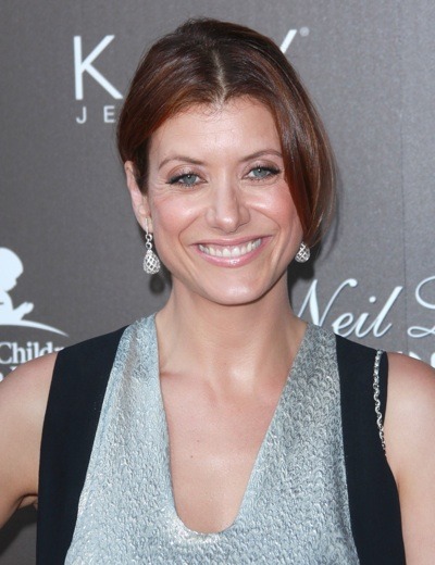 Kate Walsh with diamond earrings