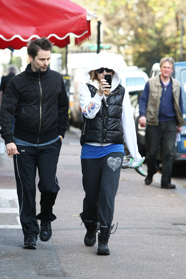 Kate Hudson and Matt Bellamy head to the gym