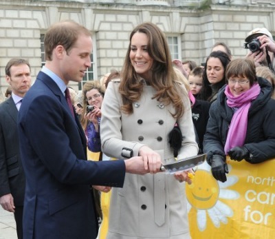 Kate Middleton and Prince William - Pancake Day