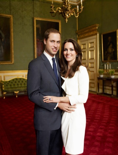  Kate Middleton and Prince William - Engagement Portrait