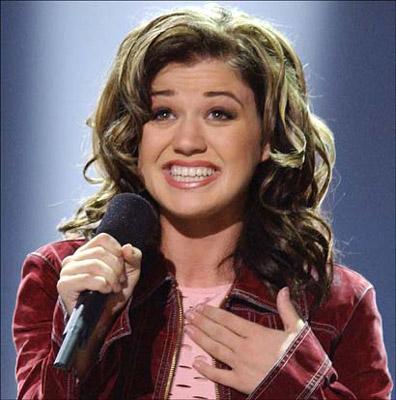 Clarkson auditions for first American Idol