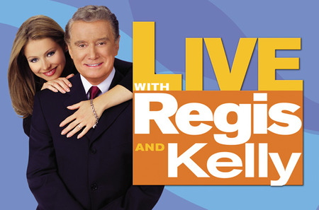 Kelly Ripa and Regis Philbin