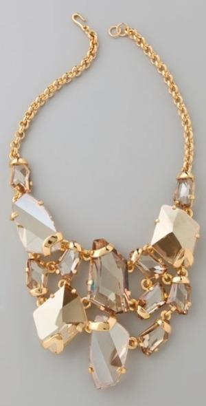 Kenneth Jay Lane bib necklace
