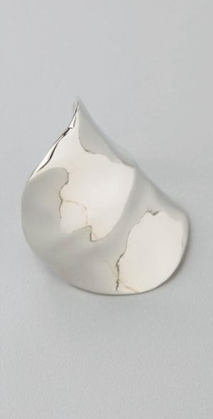 Kenneth Jay Lane silver ring