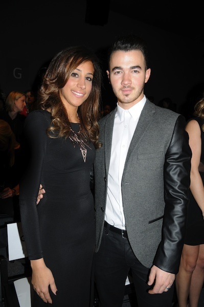Danielle and Kevin Jonas