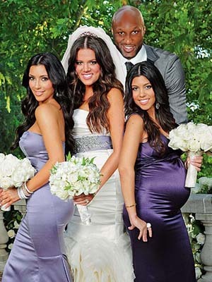 Khloe Kardashian and Lamar Odom