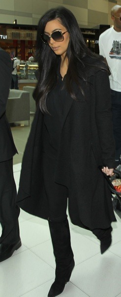 Kim Kardashian incognito