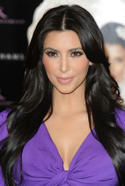 Kim is unpredictable in many ways least not her hair she's naturally got