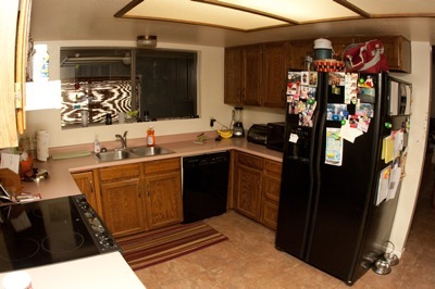Kitchen before