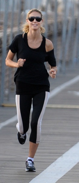 Heidi Klum in capris