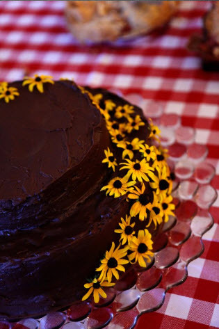The wedding cake
