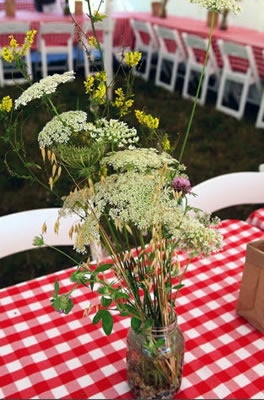 The flowers