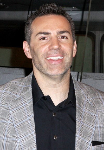Kurt Warner is all smiles at the launch of the 'Those Who Protect Us' campaign