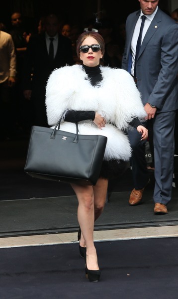 Lady Gaga in white