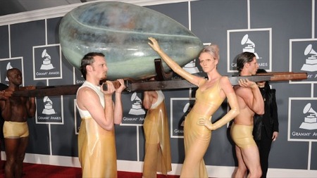 Lady Gaga in an Egg
