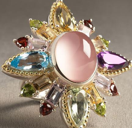 Lagos Quartz Stone Ring