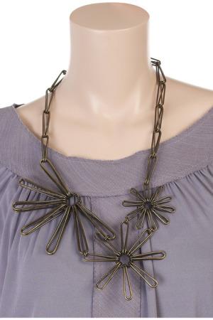 Lanvin flower necklace