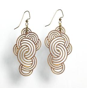 Large Cloud Earrings