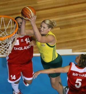Lauren Jackson Plays Against England