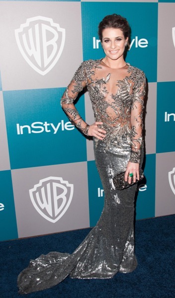 Lea Michele in Marchesa