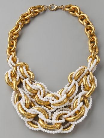Lee Angel Jewelry Serena Link Necklace