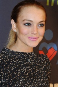 Lindsay Lohan the conservative!