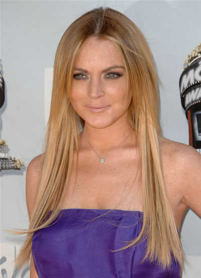 Lindsay Lohan straight and sexy