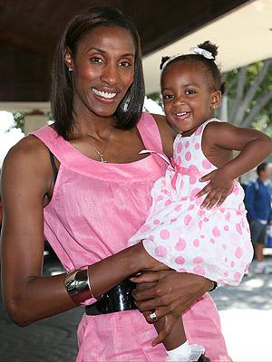 Lisa Leslie and Lauren Jolie Lockwood