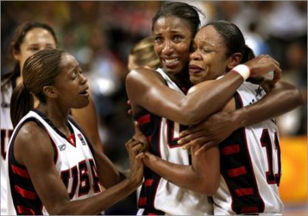 Lisa Leslie Crying on Team USA