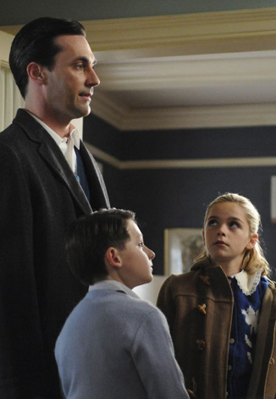 Jon Hamm during the Mad Med season 4 premiere
