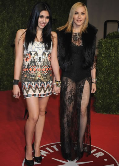 Madonna and Lourdes Leon