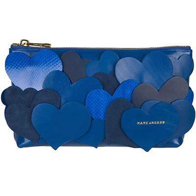 Marc Jacobs Blue Love Story Clutch