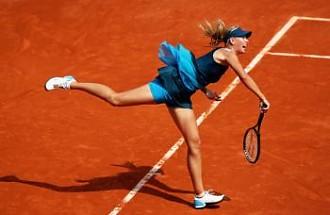 Maria Sharapova at the 2009 French Open