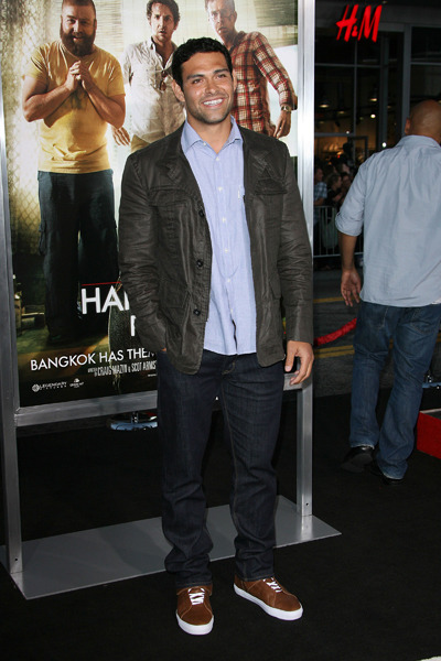 Mark Sanchez at the LA premiere of the Hangover 2 