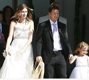 Mark Wahlberg and Rea Dunham