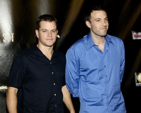 Matt Damon and Ben Affleck in Las Vegas
