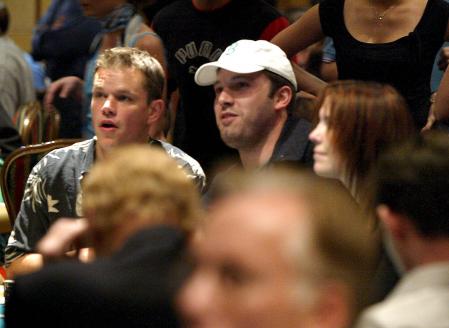 Matt Damon and Ben Affleck play poker