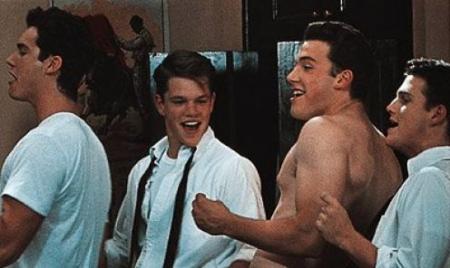 Matt Damon and Ben Affleck in School Ties