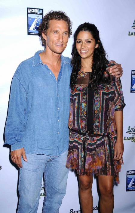 Matthew McConaughey at the Surfer Dude premiere