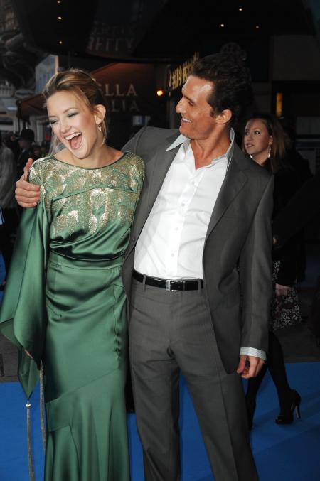 Matthew McConaughey and Kate Hudson at the UK premiere of Fools Gold