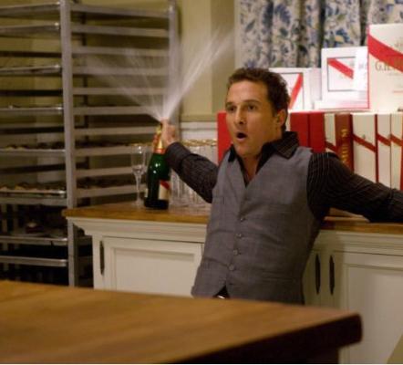 Connor at the wedding in Ghosts of Girlfriends Past