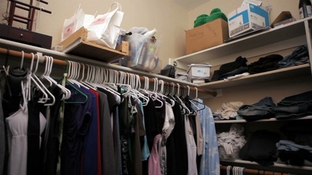 Master Bedroom Closet - Before