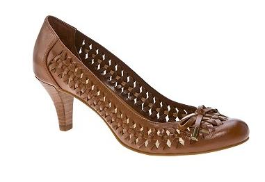 Memories Woven Leather Pump