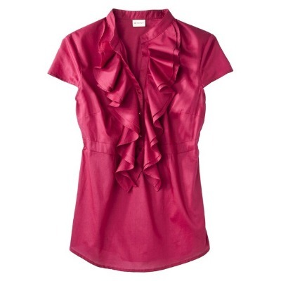Ruffle detailed top